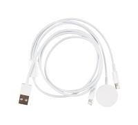 Gorise 3-in-1 Portable Charger for iOS Phone Tablet Watch, Compatible with Watch Series 8-1 SE1 SE2, 3.9ft Charging Cable for ios 14/13/12/11 Pro Max XS X