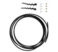 Gorise 3M Bicycle Disc Brake Hydraulic Brake Hose Shimano Compatible Olive Fitting Kit 3m Hose with Compression Fittings M506/M596/M615/M7000/M8000 Repair Accessories