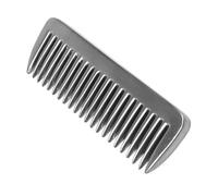 Gorise Alloy Horse Comb Metal Mane Pulling Pet Grooming Comb for Horse Cleaning Hair Removing Loose Hair