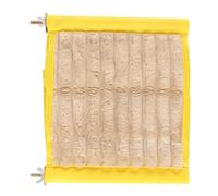 Gorise Hamster Hammock House, Double Layer Guinea Pig Bed Hideout, Soft Hamster Hanging Swing Winter Warm Bed for Ferrets Chinchillas Rabbit