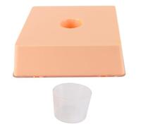 Gorise Hummingbird Feeders for Outdoors Beehive Top Feeder Bee Feed Water Square Beekeeping Beekeeper Tool for Bee Feeder with Square Hive Top