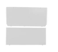 Gorise Replacement Front and Back Shell Covers DIY Panel Accessories for New 3DS Console White Compatible with for New 3DS Console