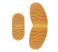 Gorise Rubber Shoe Soles Wear Resistant Rubber Soles Protector Pads Replacement Kit Shoes Repair Boot Sole Accessories Yellow Forefoot Hintfoot