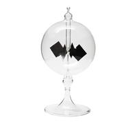 Gorise Transparent Solar Crookes Radiometer Glass Windmill Solar Powered Rotating Blades for Home Desk Decoration Educational Tool