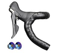 GORIX Bar Tape Handlebar Grip Wrap+2 Bar Oil Slick Plug for Off-Road Gravel Roads Road Bike Bicycle Cycling (G.Akuma)