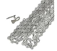 GORIX Bike Chain 9s/10s/12s Speed 116 Link Silver Gear Shift Hollow Missing Link Road Bicycle (GXPEED) (10 Speed)