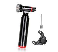 GORIX Bike Portable Pump Bicycle Air Pump CO2 inflator with Air Gauge Presta Schraeder (GX-CO2M)