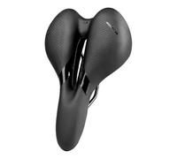 GORIX Bike Saddle Seat Thick Cushion Waterproof Wide Shock Absorption Sport Type Mountain Road Bicycle (ADV-Max068)