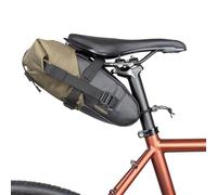 GORIX Bike Saddlebags, Saddle Bags for Bikes, Waterproof Expandable Roll Type 3L Durable Lightweight Road Mountain Bike Cycling Rear Seat Pack (DeviDoki)