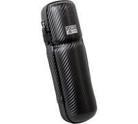 GORIX Bike Tool Case Box Bottle Waterproof Zip Carbon Pattern Road MTB Bicycle Cycling Black (GX-CASE(Long 25cm))