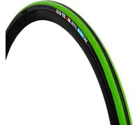 GORIX Road Bike Tire 700×23C or 700×25C or 700×28C Cycling Bicycle (Gtoair) (700×25c, Black×Green(1 Tire))