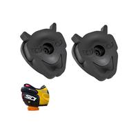 GORIX SIDI Shoes Rubber Heel Up Set Road Bike Bicycle Triathlon(Global Edition)(GX-Heel)(Black)