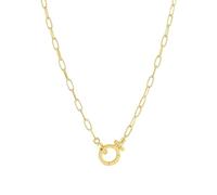 gorjana Women's Parker Mini Necklace, Metal gold-plated-brass, No Gemstone