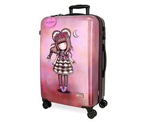 Gorjuss, Pink, One Size, Medium Suitcase