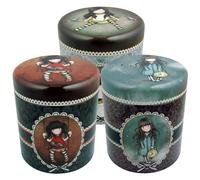Gorjuss Storage Tins - Set of 3 - (3 Designs)