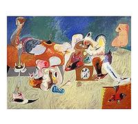 Gorky Plow And Song Expressionist Painting Unframed Wall Art Print Poster Home Decor Premium