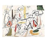Gorky They Will Take My Island Abstract Painting Art Print Canvas Premium Wall Decor Poster Mural