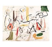 Gorky They Will Take My Island Abstract Painting Large Print Poster Wall Art Decor Picture