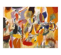Gorky Water Flowery Mill Expressionist Painting Art Print Canvas Premium Wall Decor Poster Mural