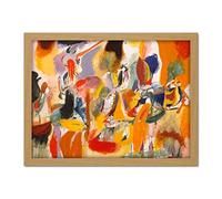 Gorky Water Flowery Mill Expressionist Painting Large Framed Art Print Poster Wall Decor 18x24 in