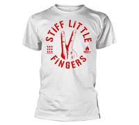 GorLanssy Digits by Stiff Little Fingers T-Shirt White L