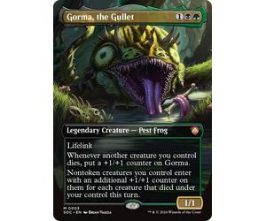 Gorma, the Gullet (Borderless Foil) | Secrets of Strixhaven Commander