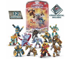 Gormiti Deluxe Articulated Mini 4" Figure - 4 Pack Random Set Supplied