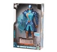 GORMITI THE NEW ERA, Aqu Carter Water Clan Action Figure, 27cm Articulated Hero with Blue Armour and Ice Shield Accessory, Collectible Toy for Kids Aged 4+