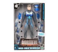 GORMITI THE NEW ERA, Carter, Scion of the Water Clan, with Removable Armour, 27 cm Articulated Action Figure, With Removable Helmet and Silver Effect Armor, for Children from 4 Years Old