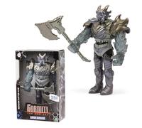 GORMITI THE NEW ERA, Evil Baron Durghon Enemy, 27 cm Articulated Villain Action Figure, Rival with Axe Weapon Globe, for Children from 4 Years