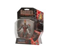 GORMITI THE NEW ERA, Fireon Zane Fire Clan Action Figure, 15cm Articulated Hero with Attack Function and Red Silver Armour, Collectible Toy for Kids Aged 4+