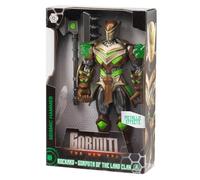 GORMITI THE NEW ERA, Rockard Glen Earth Clan Action Figure, 27cm Articulated Hero with Bronze Green Armour and Seismic Hammer Accessory, Collectible Toy for Kids Aged 4+