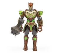 GORMITI THE NEW ERA - Rockard Glen Earth Clan Gormita, 15 cm Articulated Action Figure, Hero with Bronze Green Armor and Seismic Hammer Accessory, for Children from 3 Years Old