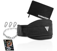 GORNATION Weight Belt Up to 1000 kg Load, Attaching an Extra Weight with Chain or Rope, Street Workout and Fitness, Stainless Steel Weight Belt