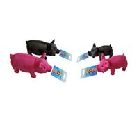 Gorpets Baby Honking Pig - Rubber Dog Toy - 15Cm - 1 Supplied, Colour Varies