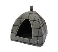Gorpets Camden Pyramid Bed (40x40x40 cm) Grey Check