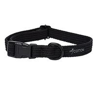Gorpets Gor Cotton Dog Collar Small Black 28-40 cm x 1.5 cm