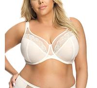 Gorsenia Underwired Lace Maxi Non Padded Bra K441 Luisse, Light Beige,38E