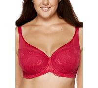 Gorteks Women's Rouge-b4 Full Coverage Bra, red, 36B