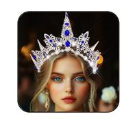 GORTIN Bride Wedding Headband Rhinestones Headpiece Crystal Queen Hair Accessories for Women