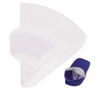 Gorwagely 60 Pcs Hat Sweat Liners for Baseball Golf Caps,Absorbent Sweat Pad Protector Disposable Hard Hat Insert Sweatband Accessories for Men Women (UK, Alpha, One Size, 40Pcs)