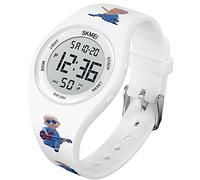 Gosasa Casual Simple Style Silicone Strap Women Men Sports Watches 30M Waterproof, Digital-Little Monk