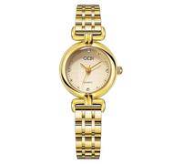 Gosasa Gold Watches for Women Ladies Quartz Watches Stainless Steel Vintage Small Gold Luxury Women’s Bracelet Watch Tools Included, Gold, Elegant