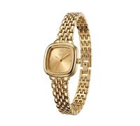 Gosasa Small Square Watch for Women, Vintage Dainty Quartz Bracelet Watch, Gold, Retro