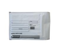 GoSecure Bubble Envelope Size 4 Internal Dimensions 170x245mm White (Pack of 100) KF71449