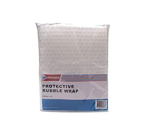 GoSecure Bubble Wrap Sheets 600mmx1m Clear (Pack of 6)
