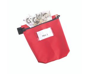 Gosecure Cash BAG With Window Red
