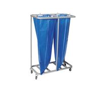 GoSecure Double Sack Holder Silver SH2SIL