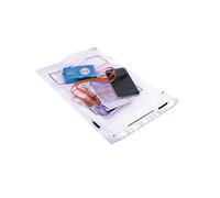 GoSecure Envelope Extra Strong Polythene 240 x 320 mm Clear (Pack of 100)