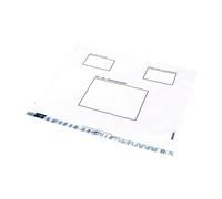 GoSecure Envelope Extra Strong Polythene 440x320mm Clear (Pack of 100) PB30303